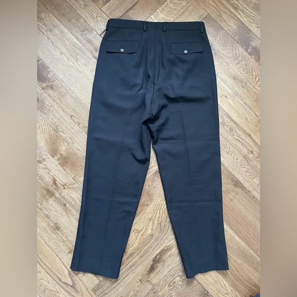 AMI Black Carrot Fit Pants 34 - Picture 2 of 8